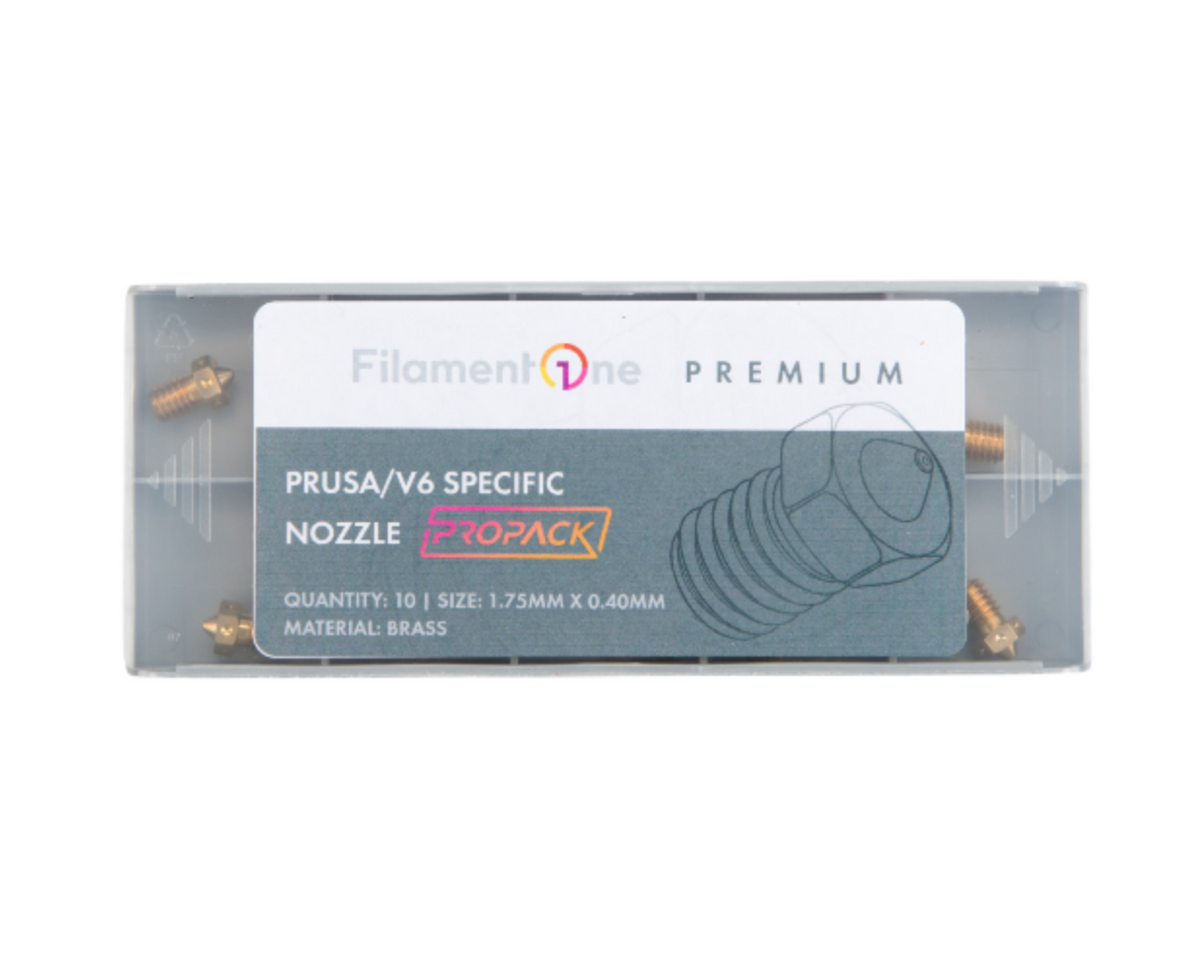 PRO-PACK: RepRap (V6) Brass Nozzle 0.40mm (Pack of 10)