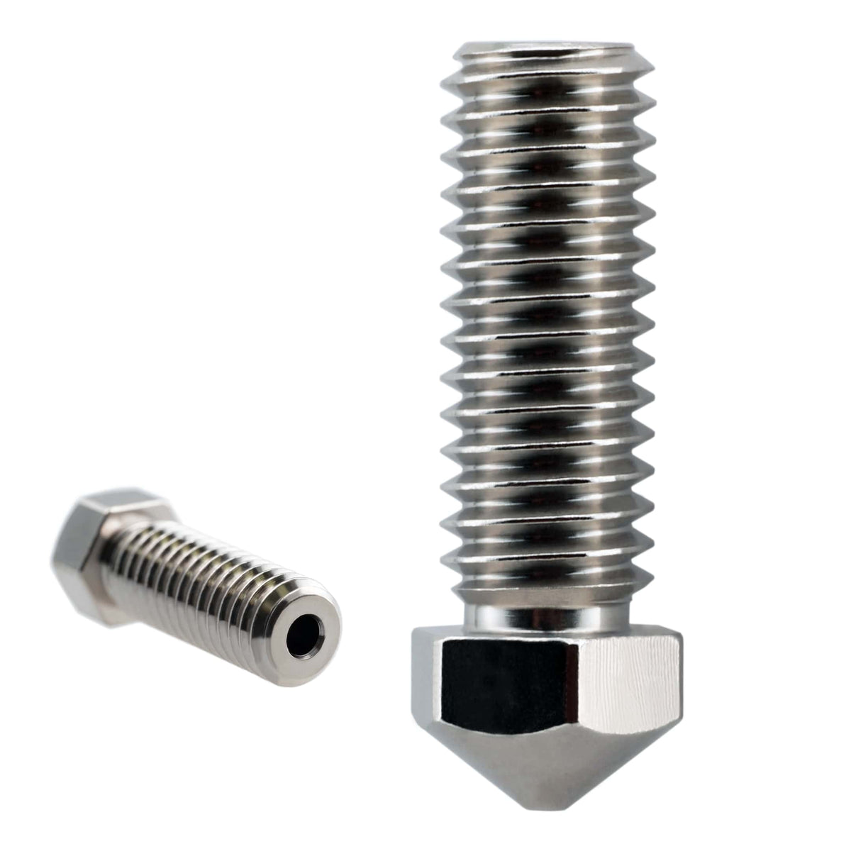 Wear-Resistant Volcano/Sidewinder Nozzle — Brass Plated Volcano 1.75mm Nozzles (official manufacturer image)