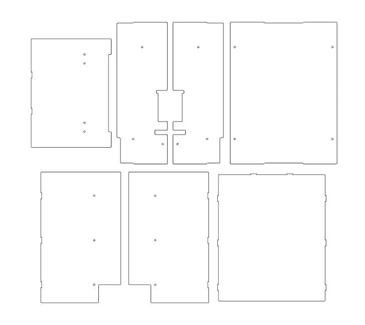 Voron Switchwire ABS Panels