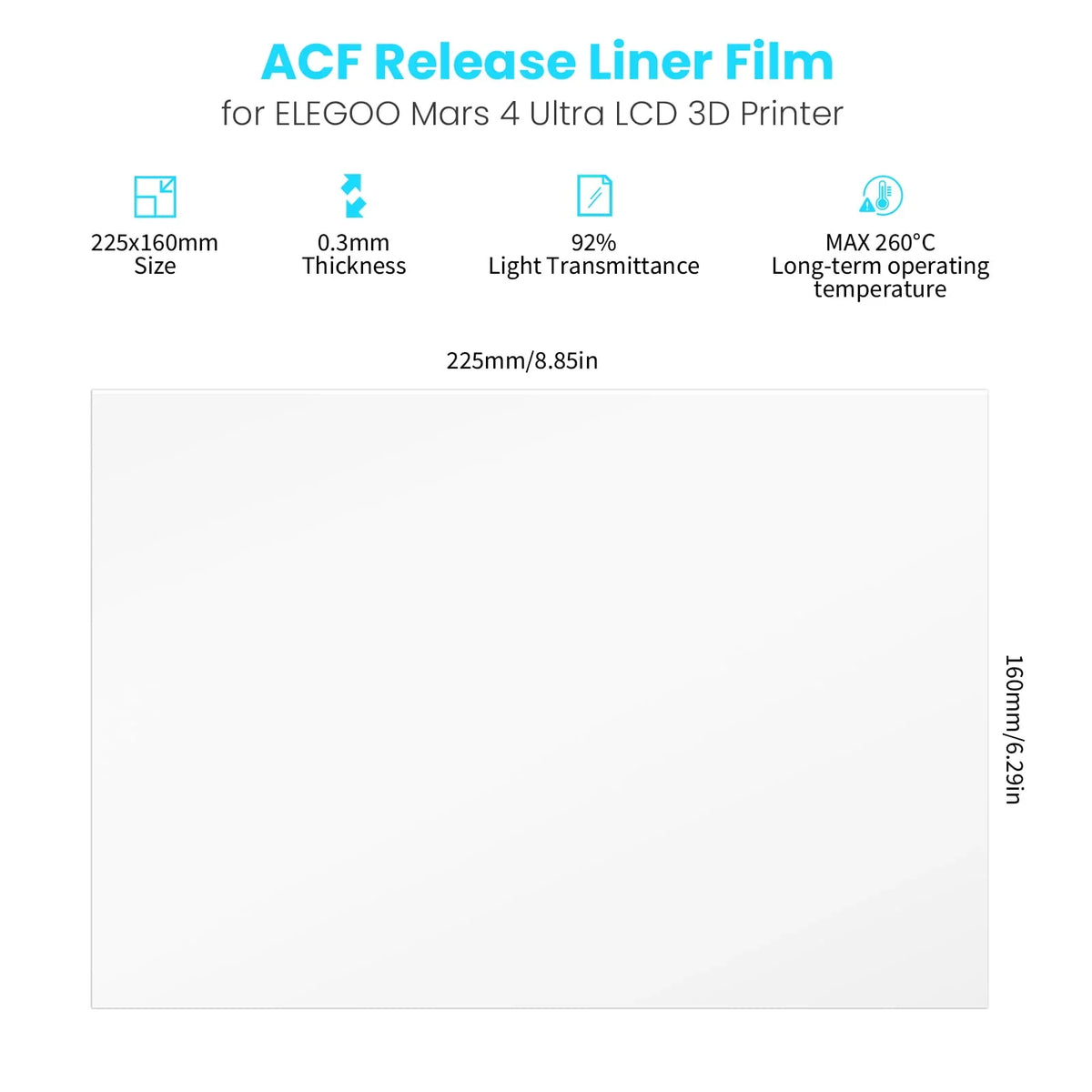 ACF Film For Mars 4 Ultra (5 Pcs)