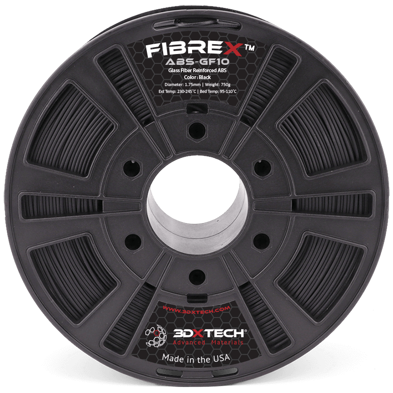 FIBERX ABS+GF 750g 2kg and 4kg — FIBREX™ ABS+GF (official manufacturer image)