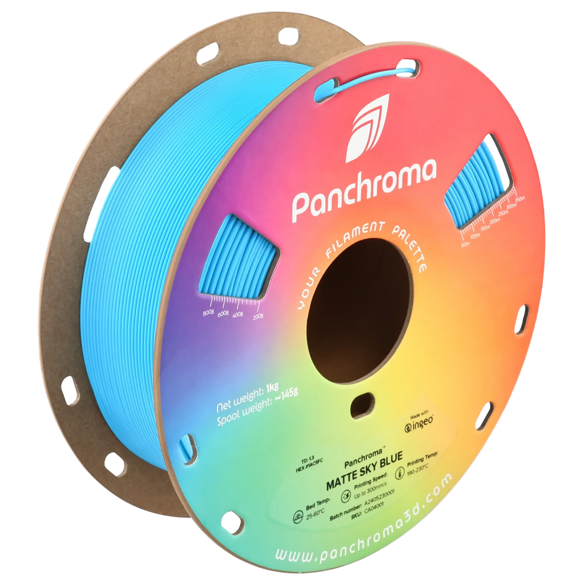 Polymaker Panchroma Matte PLA (formerly PolyTerra) — Polymaker Panchroma Matte PLA (formerly PolyTerra) (official manufacturer image)