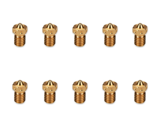 PRO-PACK: RepRap (V6) Brass Nozzle 0.40mm (Pack of 10)