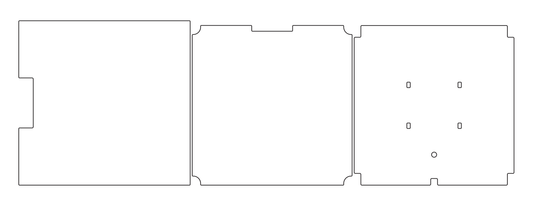 Voron 2.4r2 Rear and Floor Panels - ABS or ACM