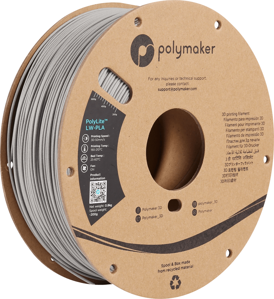 Polymaker PolyLite Lightweight PLA